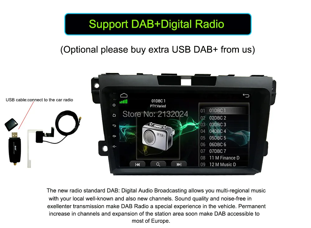 Clearance Funrover 9" Android 8.0 2 din Car DVD Player multimedia for Mazda CX7 CX-7 2G+32G auto radio tape recorder GPS Navigation navi 18