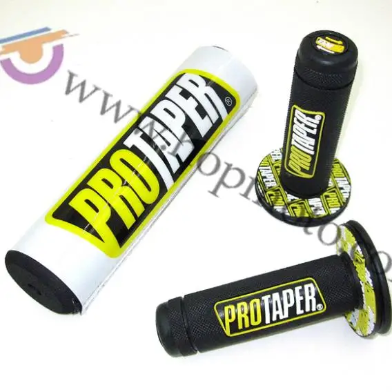 MX Dirt bike Pro Taper CRF бар протектор крест руль круглый коврик и Pro коническая ручка цветные зажимы