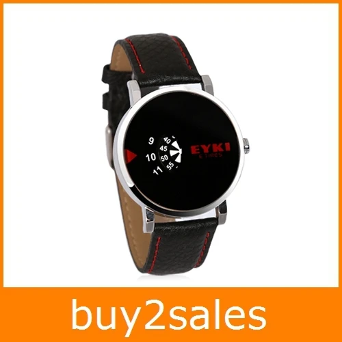 Delicate EYKI 8473 Digital Watch Men Women Unisex Wristwatches Fashion High Quality 30m Waterproof Timekeeper 2 Size Dial |