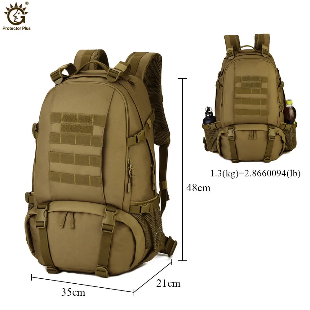 40L Military Tactical Backpack Outdoor Sports Camping Hiking Assault Pack Backpack Men's Backpack For Climbing X5