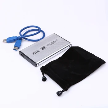 

Aluminum HDD Enclosure USB 3.0 2.5" SATA Hard Drive External Hard Disk Case Enclosure for Windows2000/ME/XP/WIN7/Vista/Mac