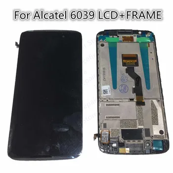 

Full LCD DIsplay+Touch Screen Digitizer+Frame Cover Assembly For Alcatel One Touch Idol 3 LTE 6039 6039A 6039K 6039Y 6039J 6039S