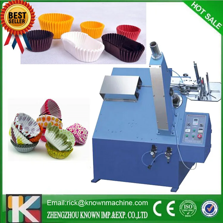 

The best selling Full Automatic paper cake box making machine easy operation, fast production efficiency