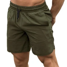 2019 Army Shorts Mens Shorts Calf-Length Causal Joggers Workout Brand Sporting Short Men Drawstring Loose Sportswear Comfortable
