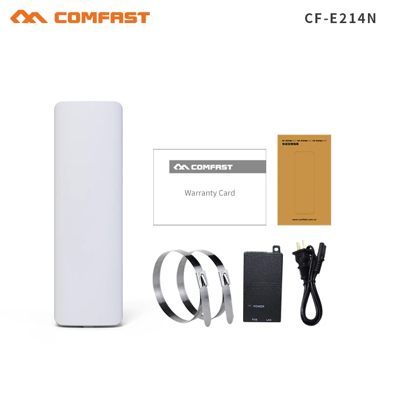 COMFAST 150Mbps wireless bridge poe cpe access point WIFI repeater router for remote wifi signal transmission support IP camera COMFAST 150Mbps wireless bridge poe cpe access point WIFI repeater router for remote wifi signal transmission support IP camera
