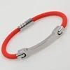 Brazaletes magnéticos de titanio deportivos, pulsera de energía para la salud, electricidad estática ► Foto 2/6