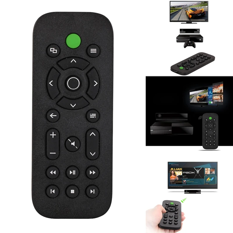 VODOOL وسائل الإعلام التحكم عن بعد ل Xbox One DVD الترفيه الوسائط المتعددة كونترول تحكم ل جهاز مايكروسوفت إكس بوكس وان لعبة وحدة