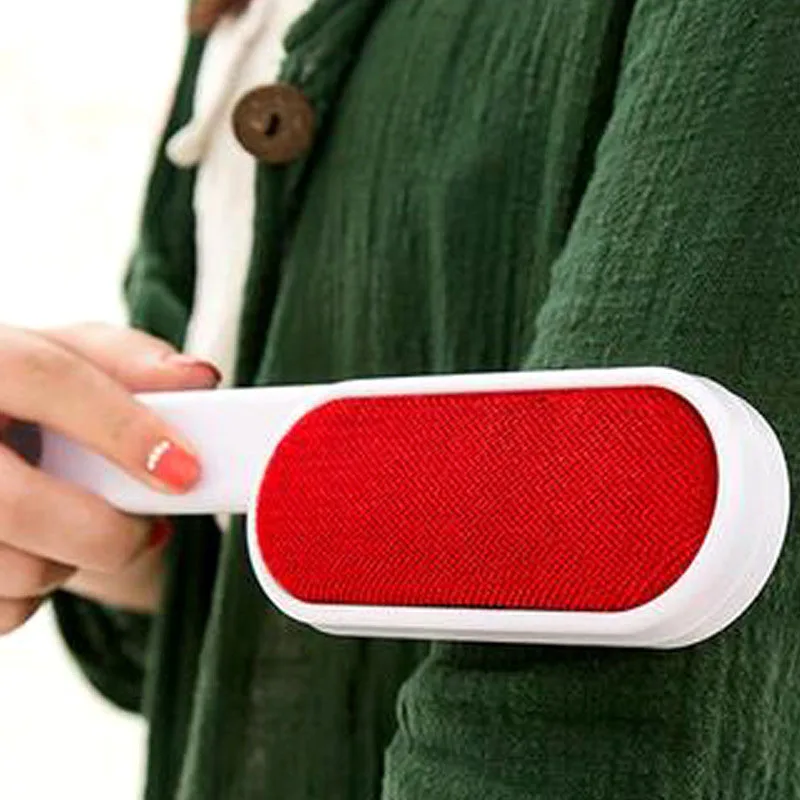 

Double Sided Lint Remover Brush Velour Surface for Pet Hair Clothes Dust and Lint, Pet Grooming Accessories 26*6*3cm