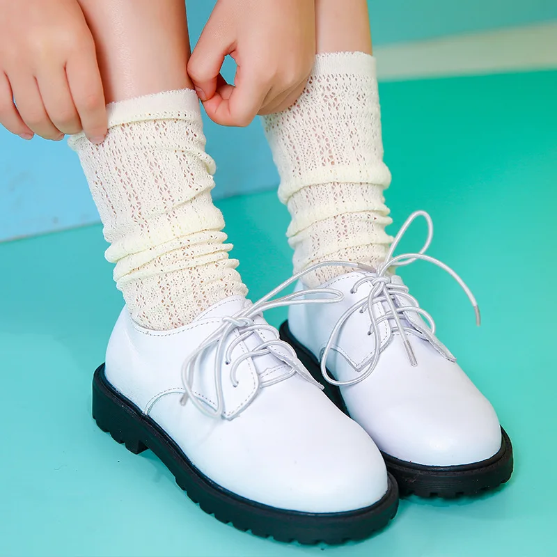 

Girls Knee Socks Age 3-10y Cotton Thin summer lace meias Heap Meias Princess sokken Lolita Cheap Stuff Calcetines Calze Socken