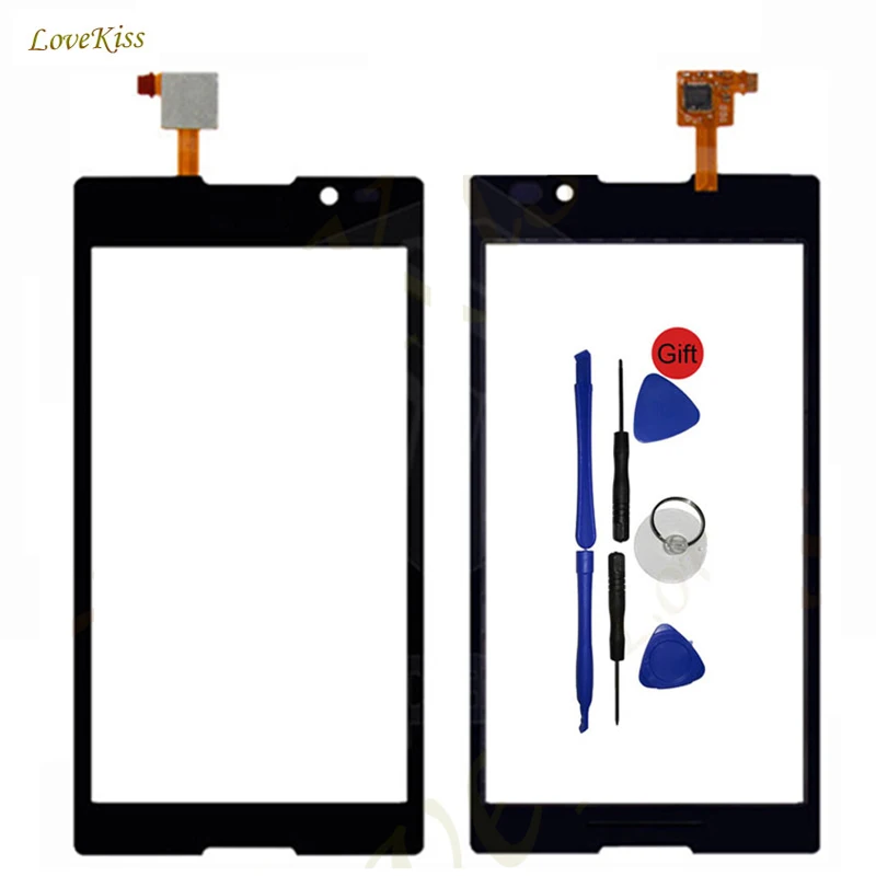 

Replacement Digitizer Panel For Sony Xperia C S39H C2304 HSPA+ C2305 Touch Screen Sensor Outer Glass Phone Repair Part + Toolkit