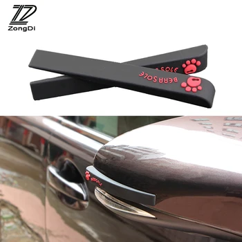 

ZD 6X Car door Anti-collision stickers Rearview mirror Anti-scratch For Lada granta vesta Kia rio cerato Mini cooper accessories