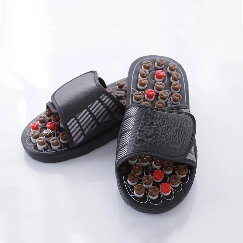 Foot Massage Slippers Acupuncture Therapy Massager Shoes For Foot Acupoint Activating Reflexology Feet Care Massageador Sandal