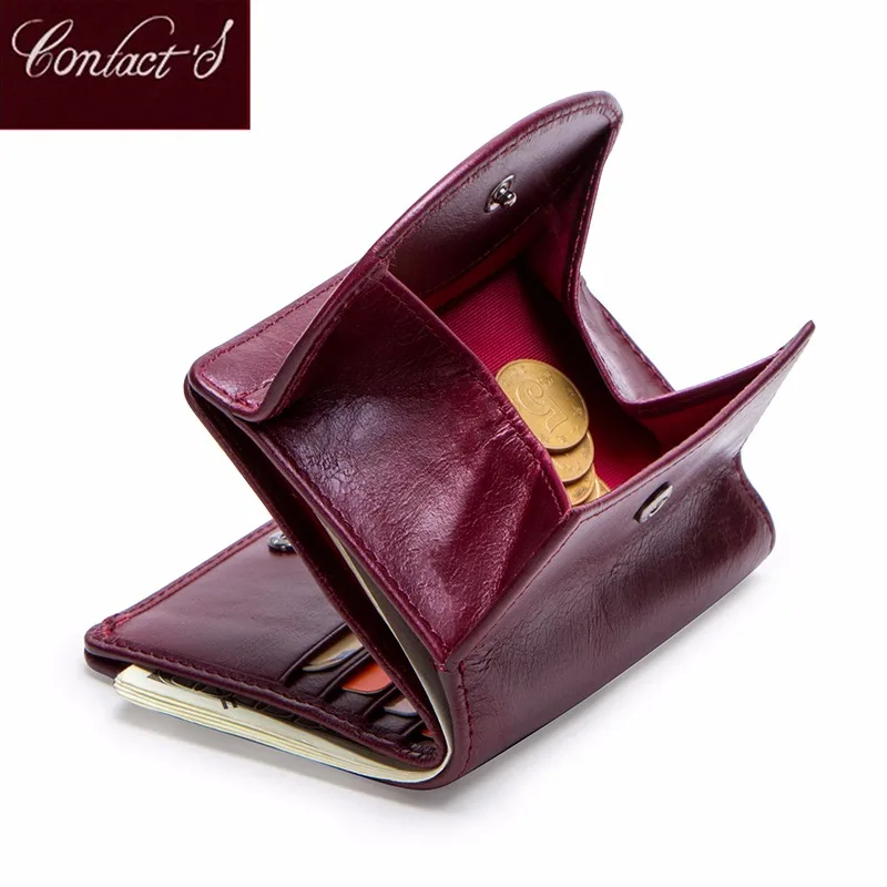  Genuine Leather Women Wallet Fashion Coin Purse For Girls Female Small Portomonee Lady Perse Money  - 32959995072