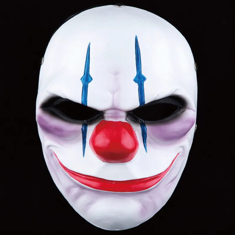 Бесплатная доставка смоляная маска Payday 2 флаг клоун Джокер волок Даллас цепная