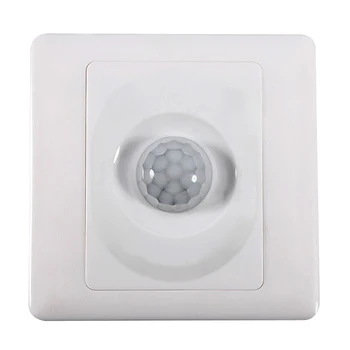 

PIR Infrared Motion Sensor Switch 110V 220V Automatic Module Light On Off LED Recessed Wall Lamp Bulb Switch