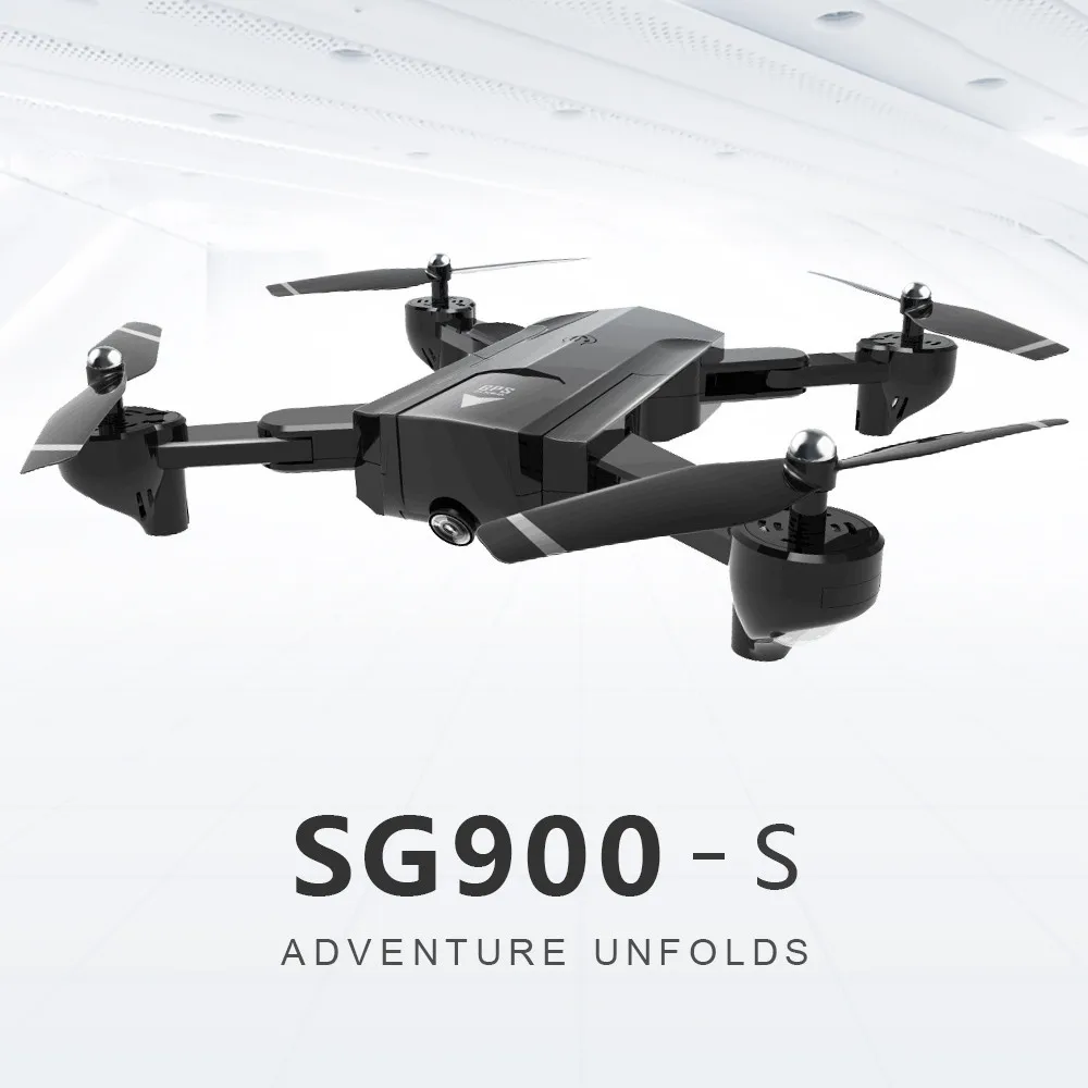 

MUQGEW Quadcopter SG900 Foldable Quadcopter 2.4GHz Full HD Camera WIFI FPV GPS Fixed Point Drone quadrocopter with camera