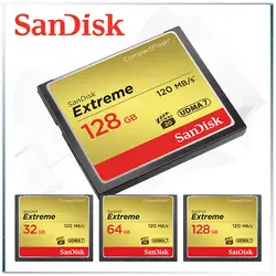 Sandisk Экстрим compactflash карта памяти 128 ГБ компактные флеш-карты 64 Гб cf карта 32 Гб cartao de memoria tarjeta gopro carting