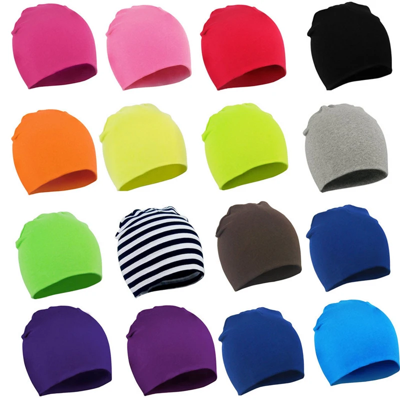 

Medoboo Europe Cotton Baby Caps Knitted Girls Boys Children Street Dance Hip Hop Hats Solid Color Spring Winter Baby Tire Cap 10
