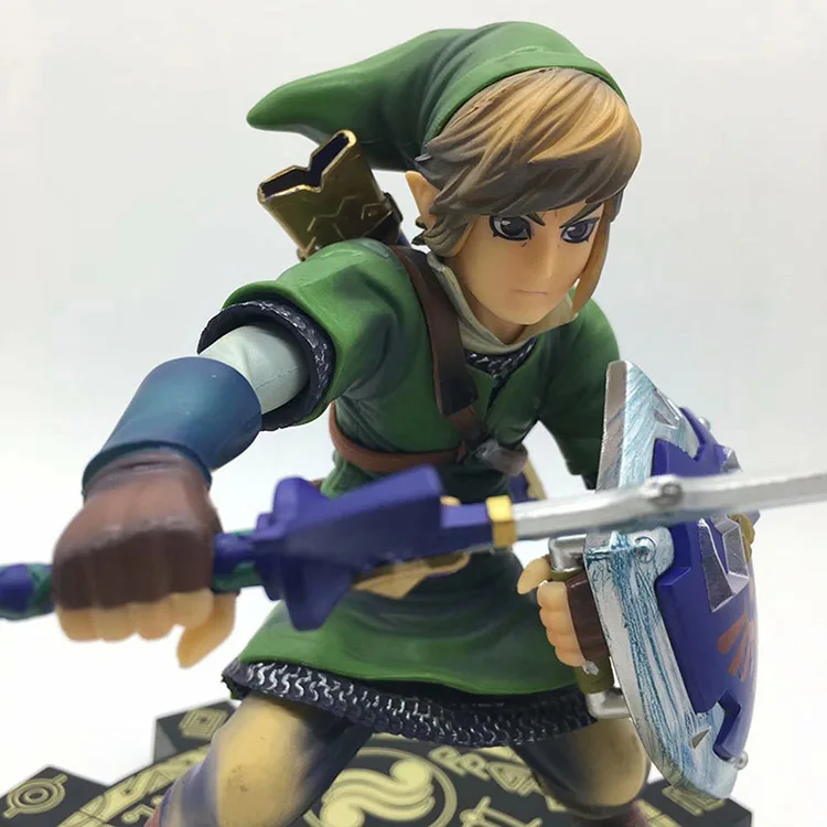 Легенда о Зельде меч неба ПВХ фигурка 1/7 Аниме игра игрушка Zelda ссылка