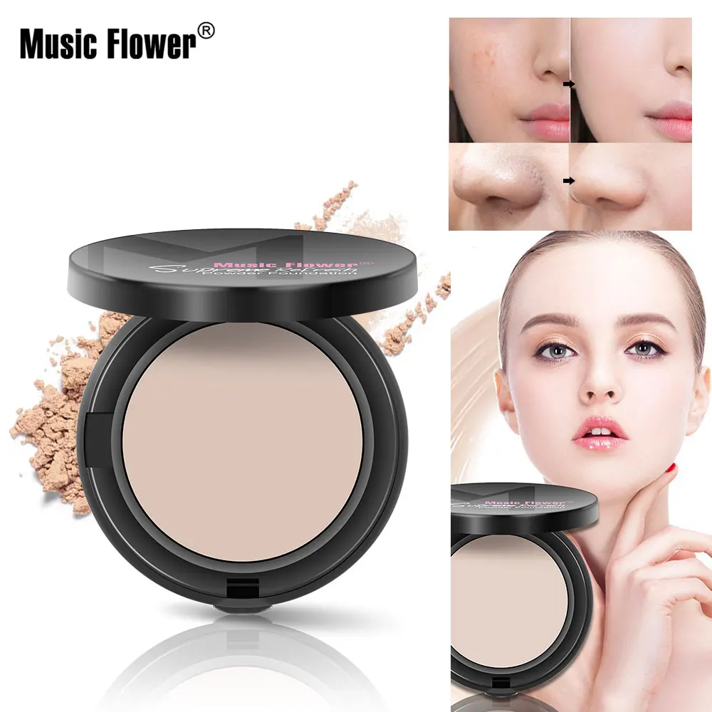 

New Brand Wet And Dry Lasting BB&CC Cream Foundation Wet Powder Concealer Whitening Moisturizing Brighten Sunscreen Bare Makeup