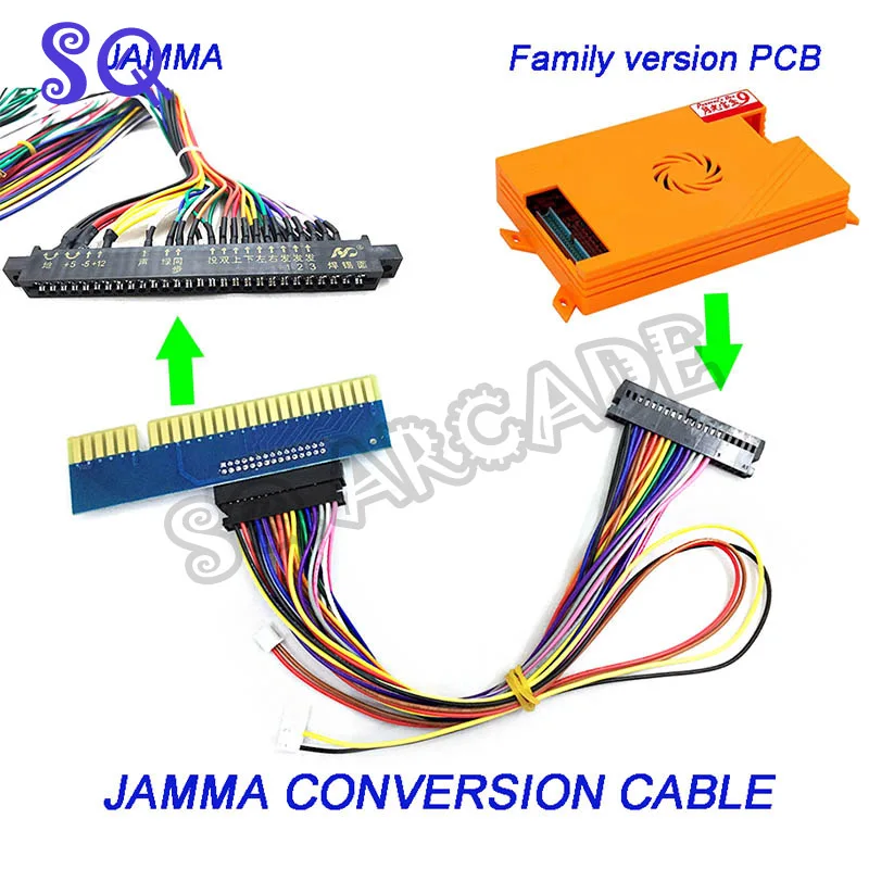Семейная версия к jamma версии конвертер для аркадной оригинальной Пандора коробка Конвертер доска провода