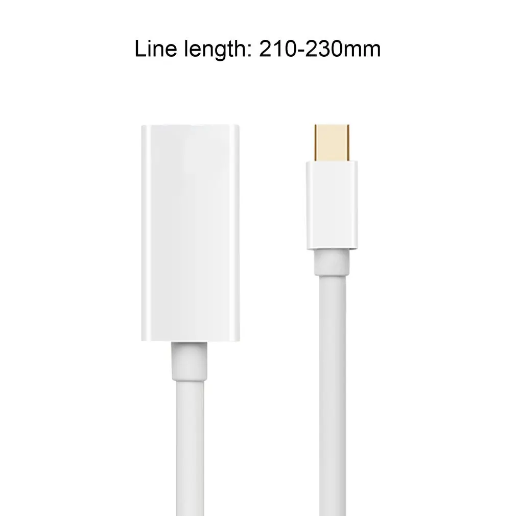 

24 cm Mini DisplayPort Display Port DP to HDMI Adapter Cable For Apple Mac Macbook Pro Air whole sale