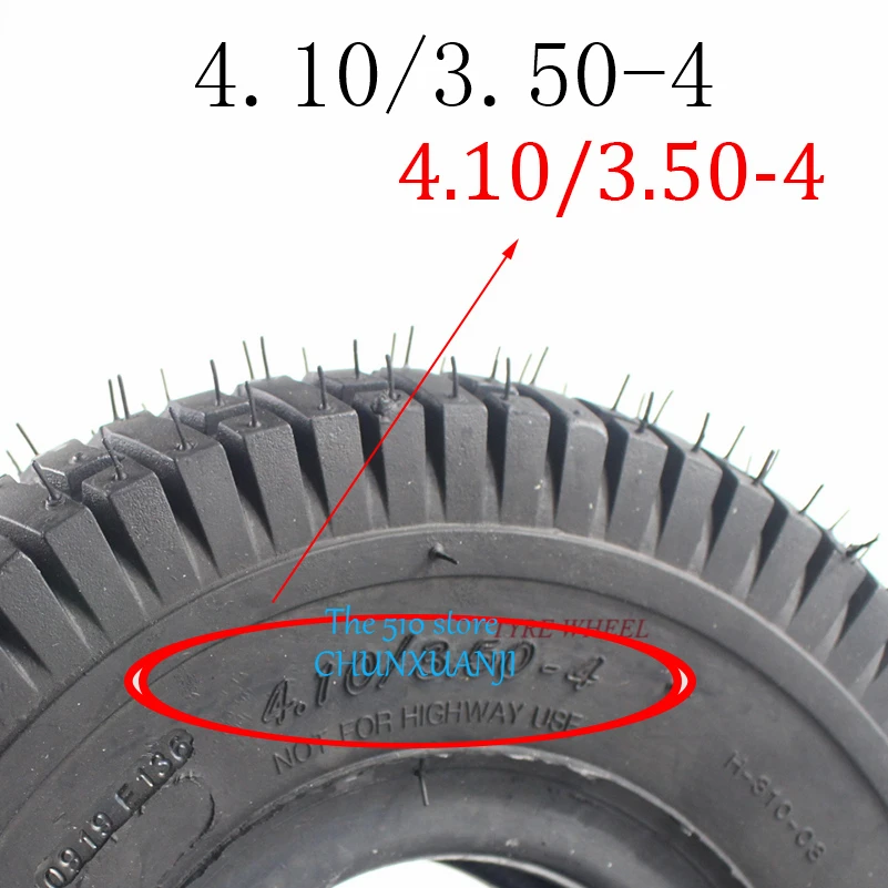 Горячая новая высокая репутация шин 4,10/3,50-4 подходит для многих газовых и электрических скутеры ATVs мини мотоцикл 410-4/350-4