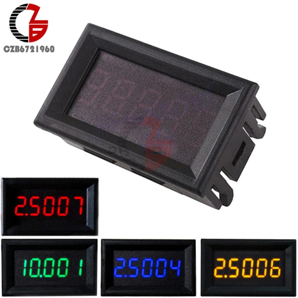 

DC 0-33V 4 Wires 0.36 Inch Digital Voltmeter Voltage Meter 5V 12V 24V Volt Detector Tester Monitor for Car Motorcycle