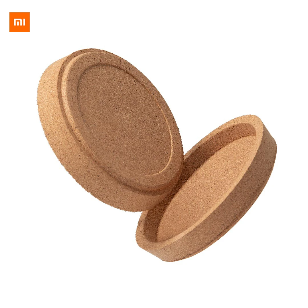 

New Xiaomi Mijia Youpin Oak natural cork multi-purpose coffee pad 3 pieces (diameter 100mm * 17mm) Natural material