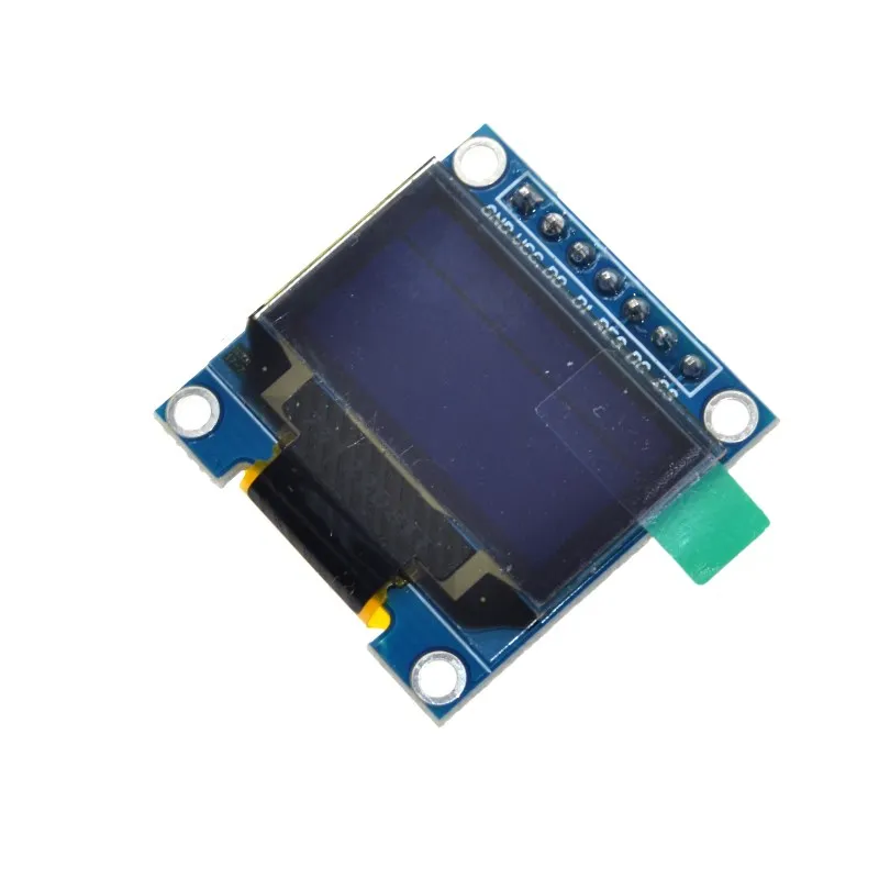 WAVGAT 0,96 дюймовый SPI OLED дисплей модуль белого цвета 128X64 OLED 7Pin драйвер чип SSD1306 для arduino