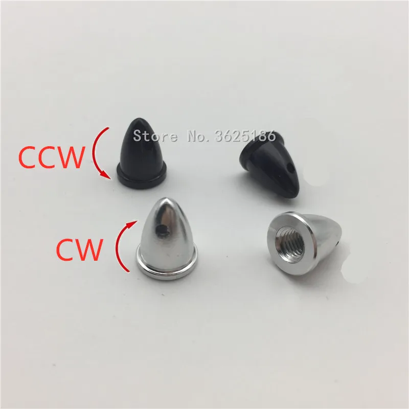 4 шт. 5 мм Пропеллер Prop гайка колпачок адаптер CW CCW Для 1806 2204 2205 2206 2300kv бесщеточный