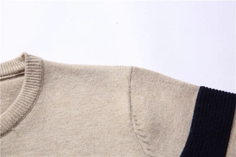 COODRONY мужской вязаный кашемировый шерстяной свитер 2017 Осень Зима Новый пуловер мужской повседневный с круглым вырезом джемпер свитер