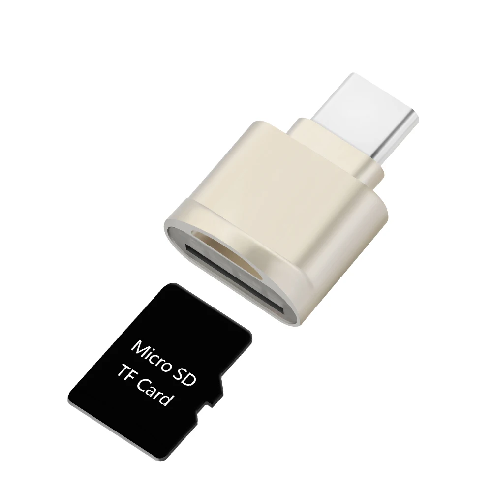 Rocketek type-c usb 2.0 otg phone type c memory card reader Aluminum adapter for TF micro SD pc computer laptop accessories Rocketek type-c usb 2.0 otg phone type c memory card reader Aluminum adapter for TF micro SD pc computer laptop accessories