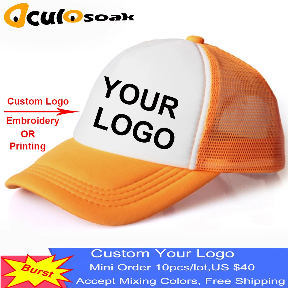 

Factory Price! Free Custom LOGO Design Cheap 100% Polyester Men Women Baseball Cap Blank Mesh Adjustable Hat Adult Children Kids