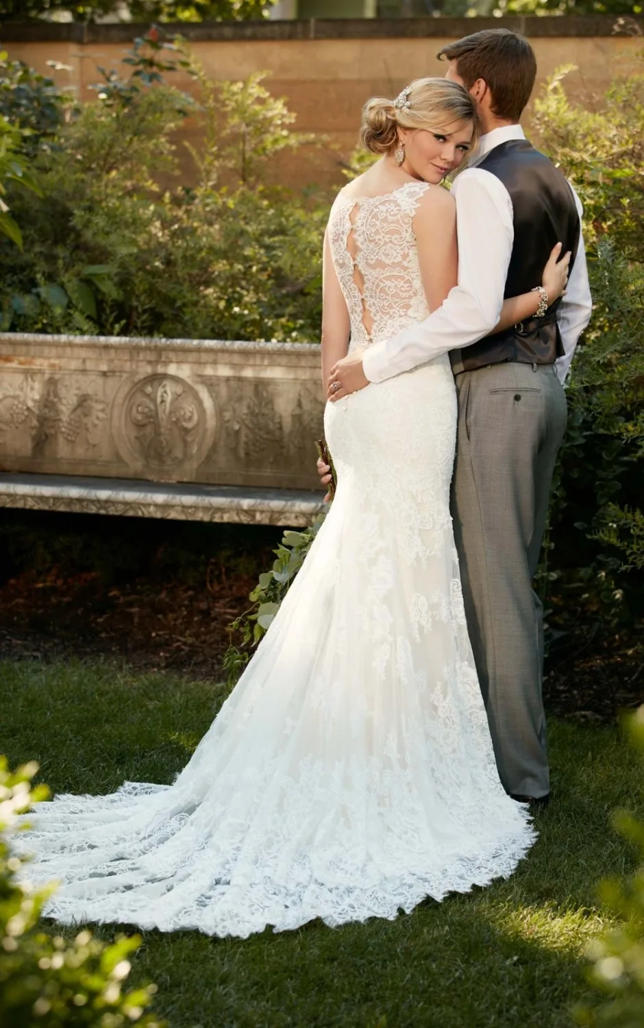 Sheath V Neckline Spaghetti Strap Wedding Dresses Chapel Train Lace Sheath V Neckline Spaghetti Strap Wedding Dresses Chapel Train Lace Bride Gown Sleeveless Custom Made Vestido De Noiva In From Weddings