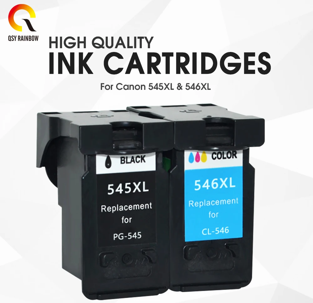 CMYK Supplies 2 шт PG545 CL546 XL Замена чернильных картриджей для Canon PG-545 pg 545 CL-546 для Canon IP2850 MX495 MG2950 MG255