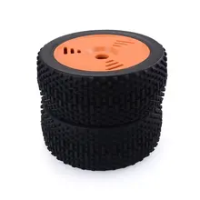 2 шт. 1/8 радиоуправляемые автомобильные резиновые шины пластиковые колеса для Redcat Team Losi VRX HPI Kyosho HSP Carson 1/8 багги/на дороге автомобиль/короткий ход