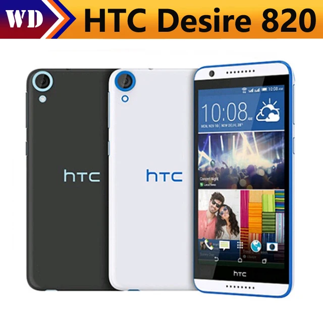 

Factory Unlocked D820 Original HTC Desire 820 Mobile Phone 5.5" Octa Core 2GB RAM 16GB ROM 13.0MP Camera Android 4.4 3G 4G LTE