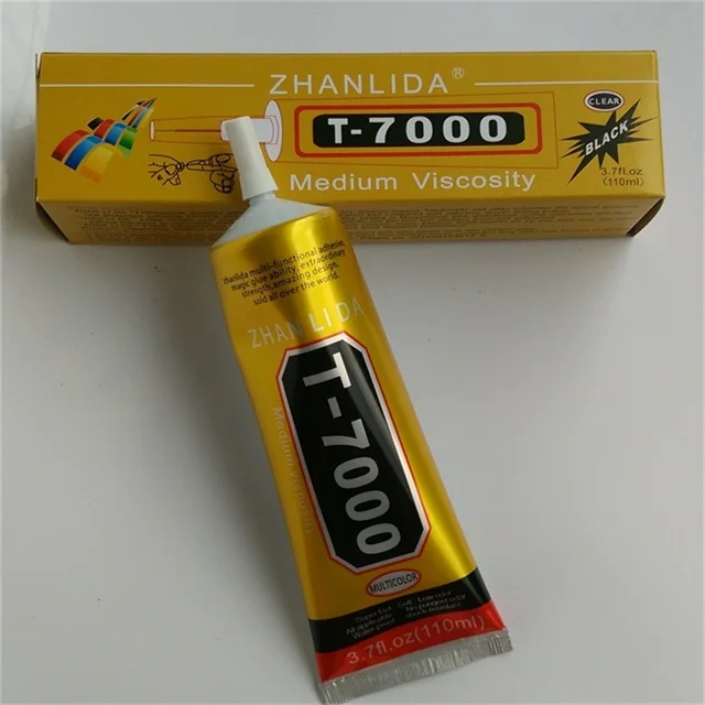 Upgrade black liquid rubber 110ml T7000 glue PP/PE special adhesive
