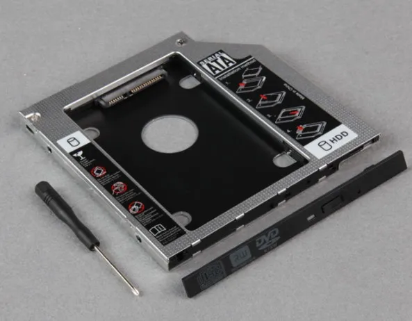 Новый адаптер для Lenovo ThinkPad Edge E431 E531 E540 2nd HDD SSD Caddy|ЖК-экран ноутбуков| |