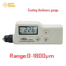 Диапазон измерения толщины покрытия пленки 0-1800um магнитное цинковое покрытие на основе железа/краска AS930