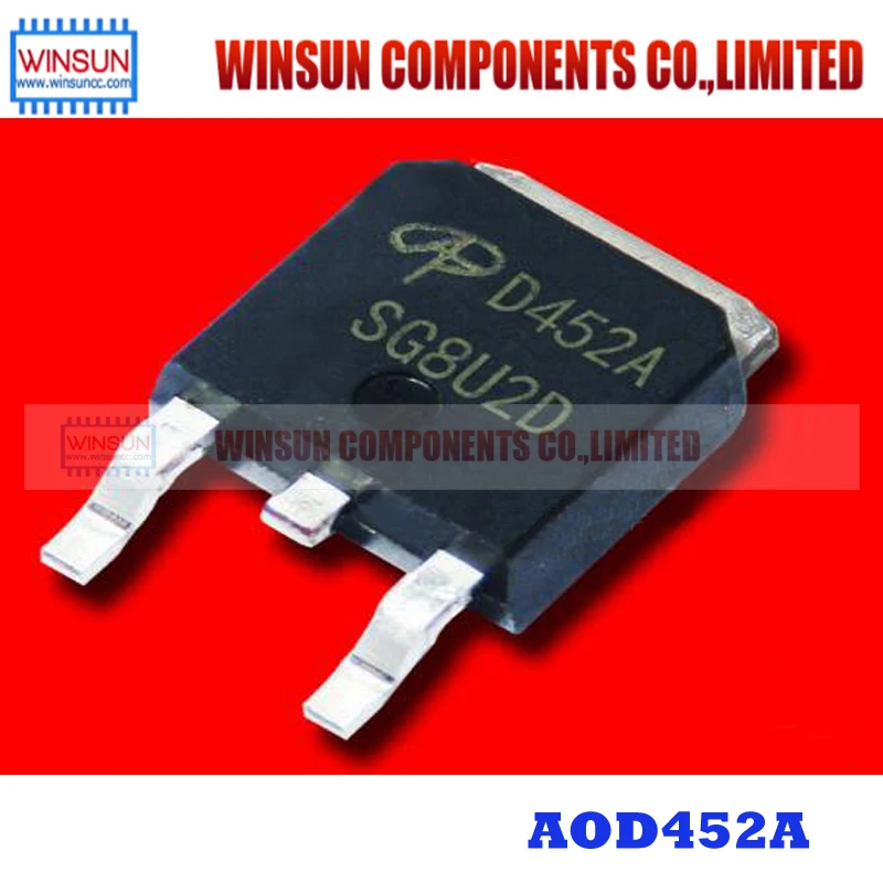 10PCS AOD452A D452A TO252 25A/55V N Channel MOSFET New Original ...