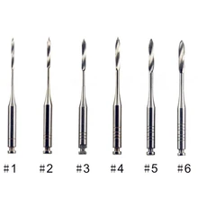 6 шт./упак. стоматологических largo#1-#6 один Размеры Нержавеющая сталь Peeso Развёртки сверла 32 мм стоматолог Эндодонтическое