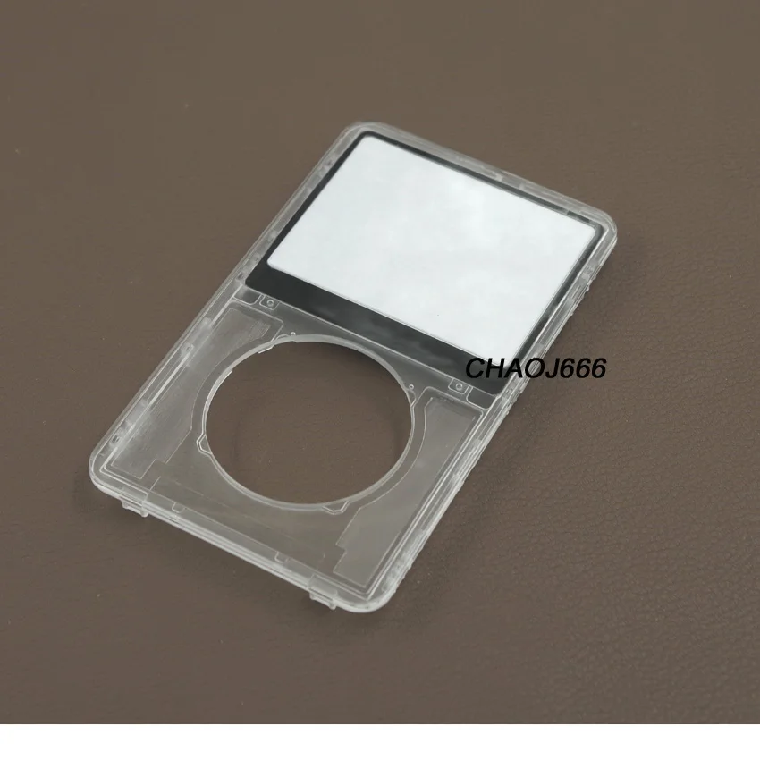 Чистый прозрачный пластик Лицевая панель корпус чехол для iPod 5th видео 30 Гб 60 ГБ 80 Гб