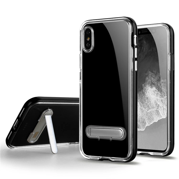 

SGP Spigen Crystal Hybrid Clear Soft Tpu Cell Phone Cases with PC kickstand for iPhone 11 Pro Max 2019 X XS XR 8 7 6 6S plus