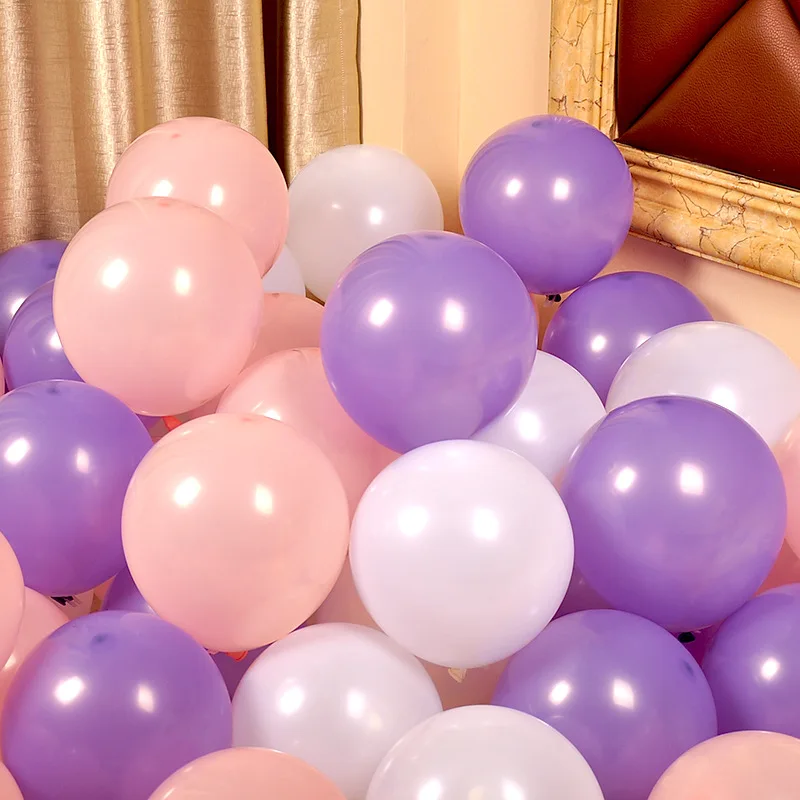 100 x 10" perliger helium qualität latex ballons muttertag geburtstag