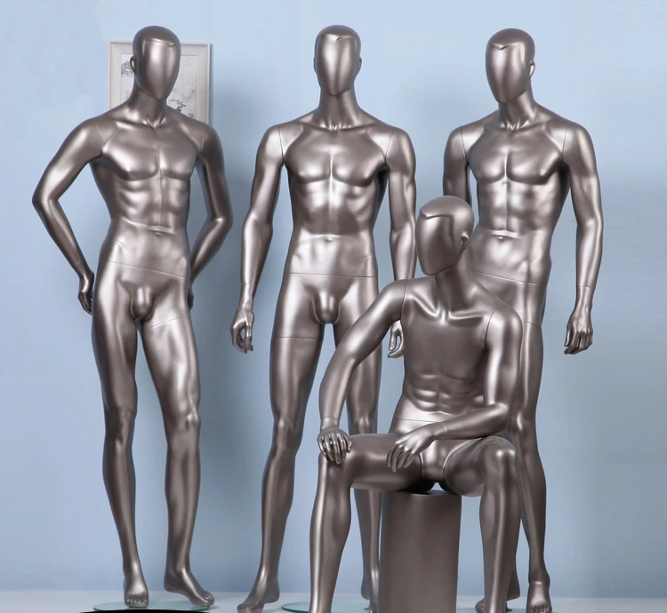 

Fashion Color Full Body Men Fiberglass Mannequin Best Quality Factory Customized