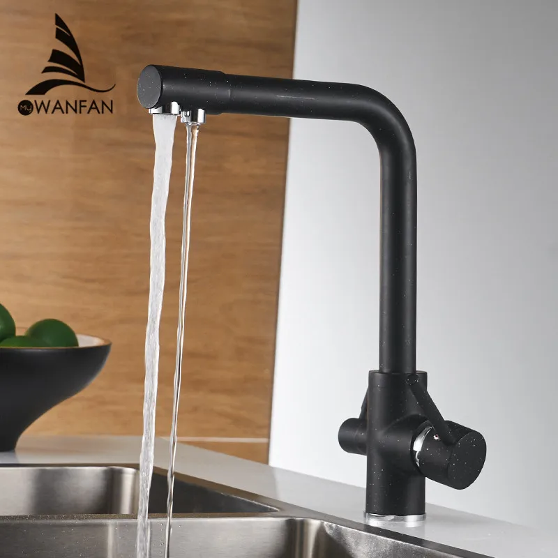  Filter Kitchen Faucets Deck Mounted Mixer Tap 360 Rotation with Water Purification Features Mixer T - 1811544511