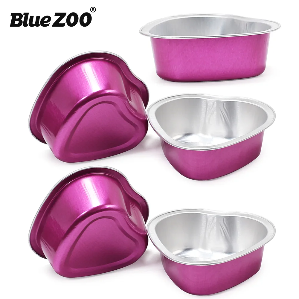 BlueZOO мини в форме сердца нагревательная чаша с воском 30 г алюминиевая фольга плавления удаления волос горячая пленка жесткий воск гранулы чаша инструменты