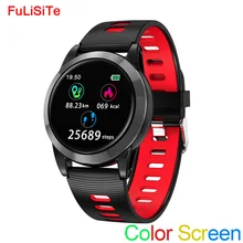 Смарт-часы R15 сердечного ритма Фитнес браслет Sleep Monitor Фитнес трекер крови Давление Smartwatch Цвет Экран Круглый браслет